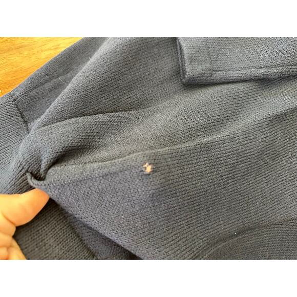 St. John Basics Women's Navy Blue Pull On Knit Dress Pants Size 2 - Picture 5 of 6